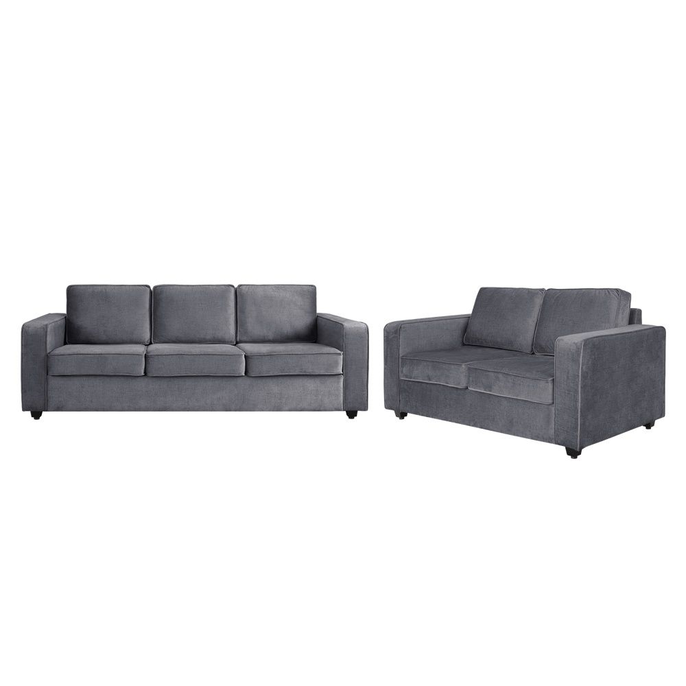 Napper Plus Sofa Set - (3+2) Reflection Charcoal Grey